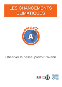 les changements climatiques - Omer7-A