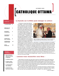 catholique ottawa - Archidiocèse d`Ottawa