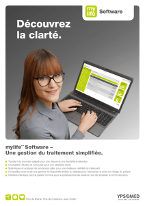 Brochure destinée aux professionnels de santé