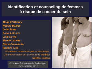 Breast MRI as a screening tool for breast cancer – genetic