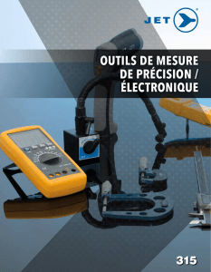 Outils de précision et de mesure électronique