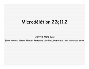 Microdélétion 22q11.2