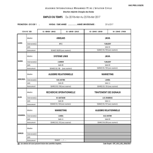 EDT_GI13_GR 1 - Académie Internationale Mohammed VI de l