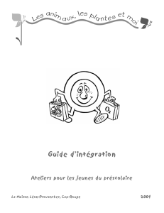 Guide d`intégration - Maison Léon
