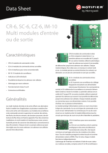 Data Sheet CR-6, SC-6, CZ-6, IM-10 Multi modules d