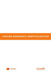 COCOON ASSURANCE HOSPITALISATION