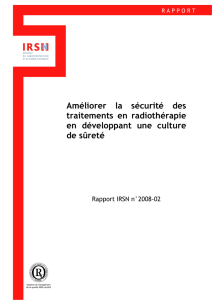 Améliorer la sécurité des traitements par radiothérapie en