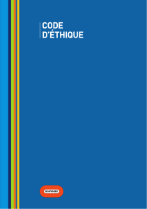 code d`éthique - Bouygues Immobilier