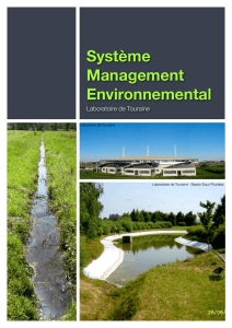Système Management Environnemental