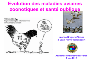 Evolution des maladies - Académie Vétérinaire de France