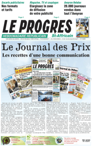 Journal des Prix - Le Progrès Saint