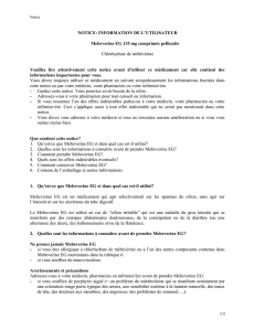 NOTICE: INFORMATION DE L`UTILISATEUR Mebeverine EG 135