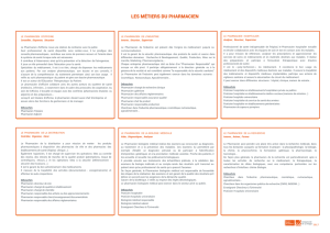 fiches métiers