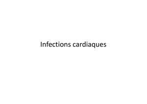 Infections cardiaques