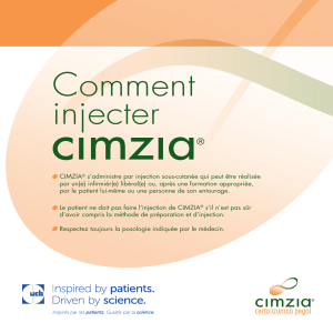 Comment injecter