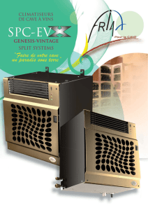 Brochure commerciale SPC EVX