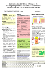 à partir des données 2010 de l`Institut de Veille Sanitaire