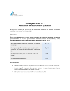 résultats détaillés - Association des économistes québécois