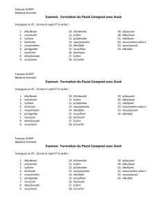 Français 2-MYP