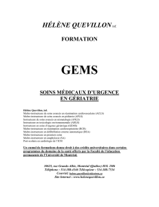 GEMS - Hélène Quevillon Formation