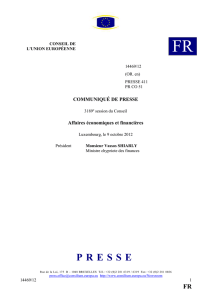 9.X.2012 CONSEIL DE L`UNION EUROPÉENNE FR 14469/12 (OR