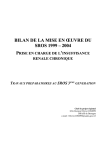 4. Résultats en terme d`organisation de la prévention