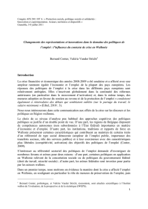 Congrès AFS 2011 RT 6 : « Protection sociale, politique sociale et