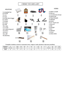 Weapon 1,7 2 8,5 16 10 6 13 3 15 5 11 1,7 14 12 9,4 Picture 15,12 6