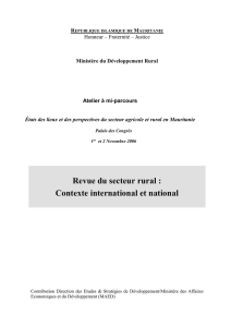 Le Cadre strat&eacute;gique de lutte contre la pauvret&eacute; (CSLP)