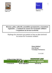 PREAMBULE - Mouvement pour l`économie solidaire