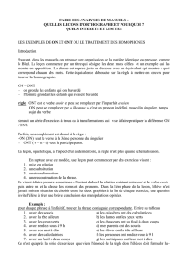 FAIRE DES ANALYSES DE MANUELS : QUELLES LECONS D