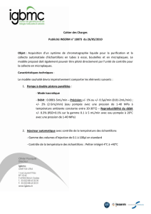 Cahier des Charges Publicité INSERM n° 18073 du 26/05/2010