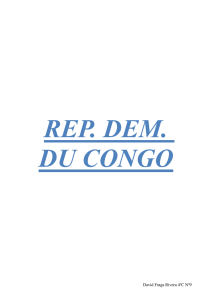 REP. DEM. DU CONGO INTRODUCTION