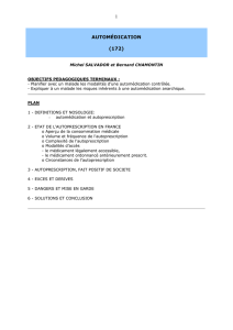 Automédication Polycopié