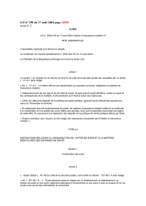 Loi n°2004-810 du 13 août 2004