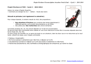 Pour chaque épisode, à certains nœuds du récit, des propositions :