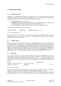 Note - Comité Français UNIMARC