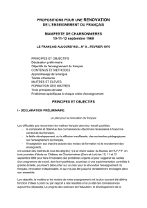 Manifeste de Charbonnières