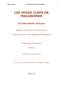 LES DOUZE CLEFS DE PHILOSOPHIE