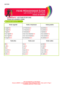 étude de la situation initiale