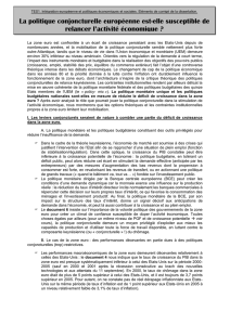 La zone euro est confrontée à un écart de croissance persistant