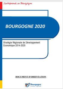 SRDE 2012 - 2016 - J`entreprends en Bourgogne