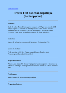 Breath Test Aminopyrine
