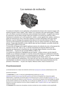 Moteurs de recherche d`entreprise