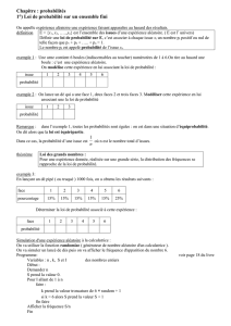 1°) Vocabulaire - Maths M. Chenivesse