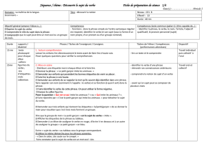 fiche de prep le sujet du verbe 1 1