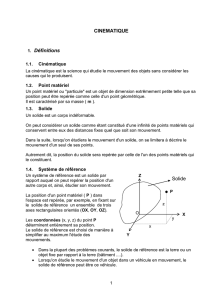 Si un véhicule démarre et accélère, sa vitesse