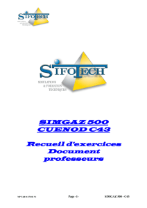 Cliquer ici pour ouvrir le recueil d`exercices SIMGAZ 500.