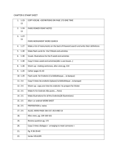 CHAPTER 6 STAMP SHEET 1-23-15 COPY VOCAB. +DEFINITIONS