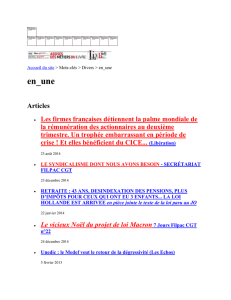 en_une - Filpac CGT